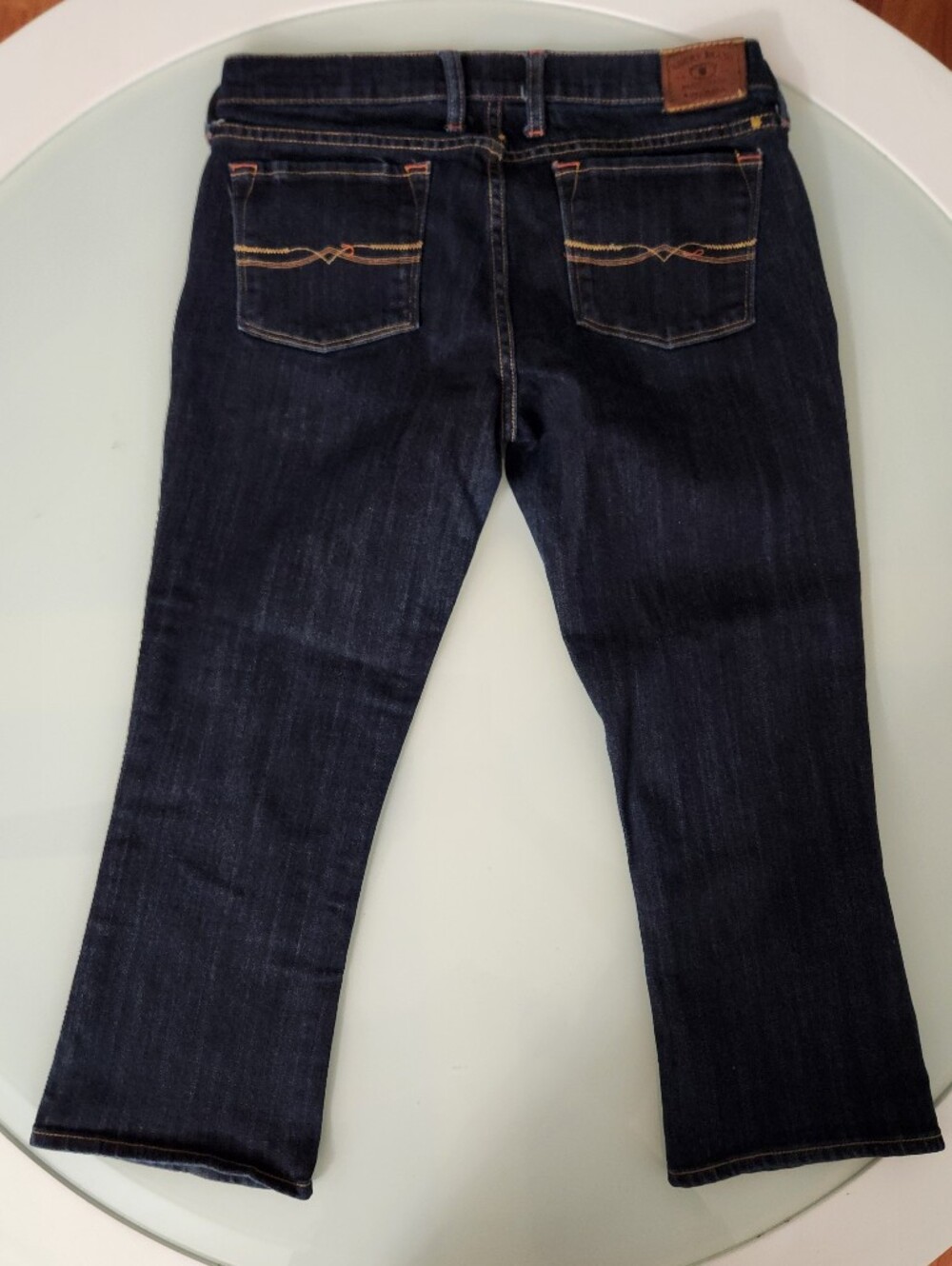 Lucky Brand Dark Blue Straight Leg Jeans